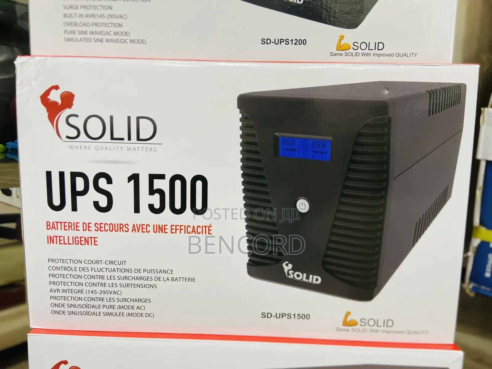 Solid Ups 1500va 900w(Sd-Ups1500)