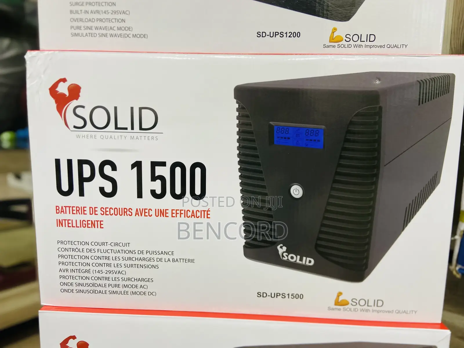 Solid Ups 1500va 900w(Sd-Ups1500)