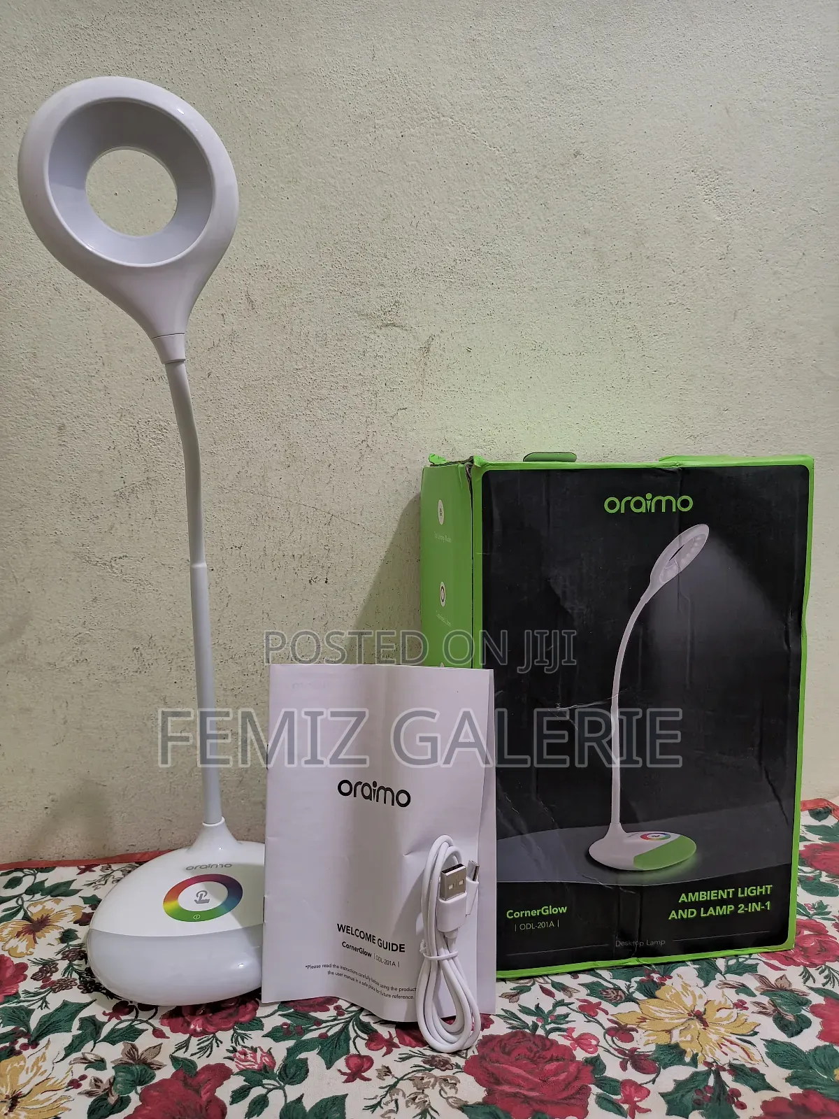 Oraimo Cornerglow 5w RGB Ambient Light Desktop Lamp