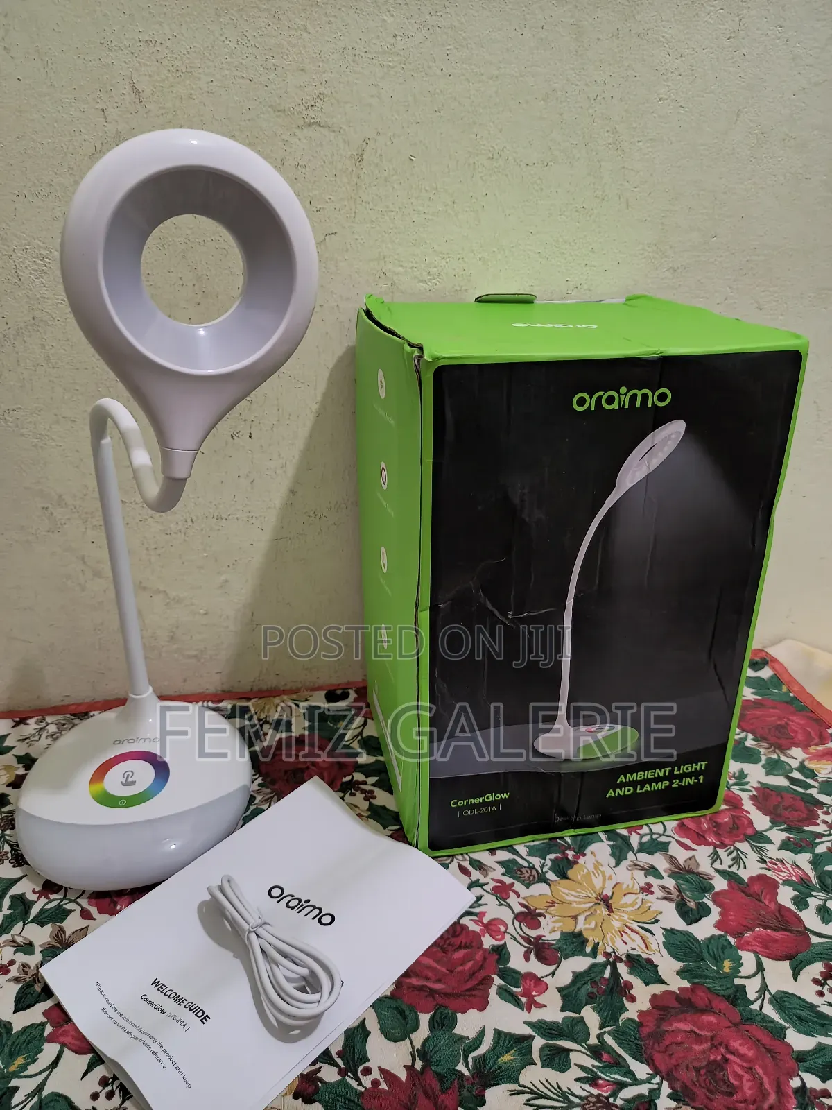 Oraimo Cornerglow 5w RGB Ambient Light Desktop Lamp
