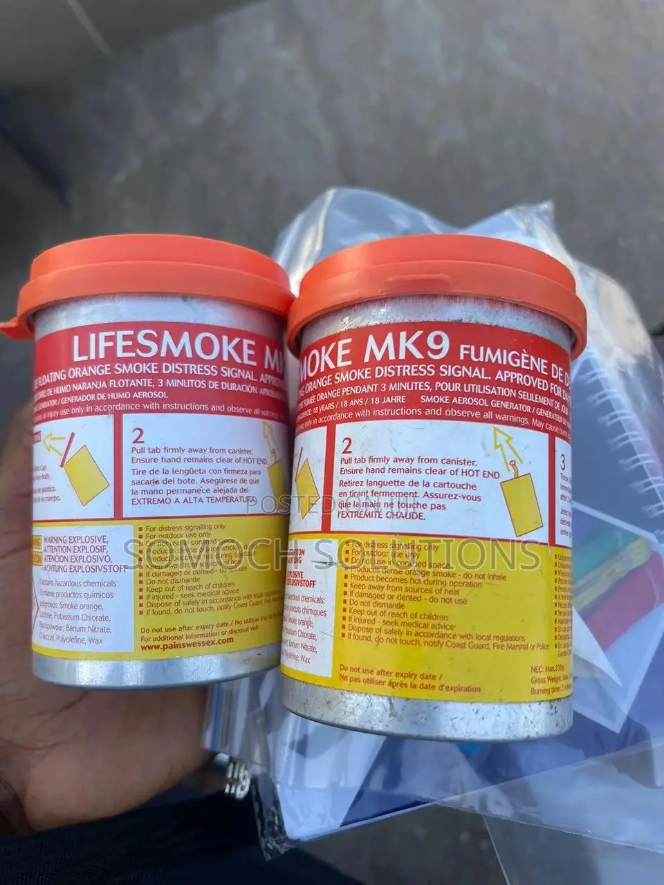 Lifesmoke Mk9 – High-Performance Marine Distress Signal