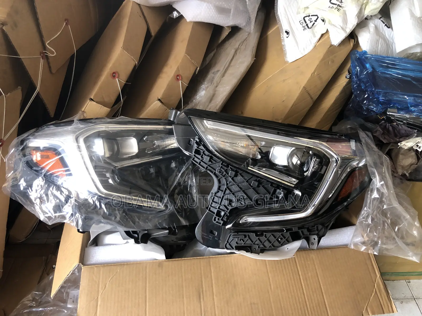 GMC Terrain 2018 2019 2020 2021 Headlight Led Head Light With Booster