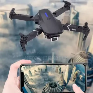 E88 Pro Hd Dual Camera, Foldable Rc Drone