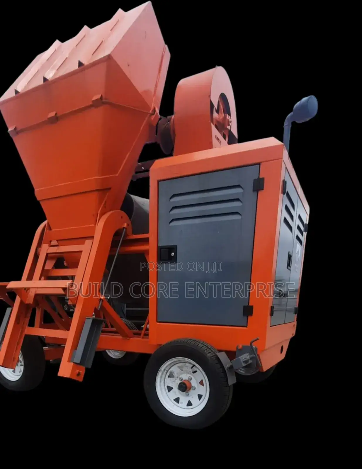 Self Loader Concrete Mixer