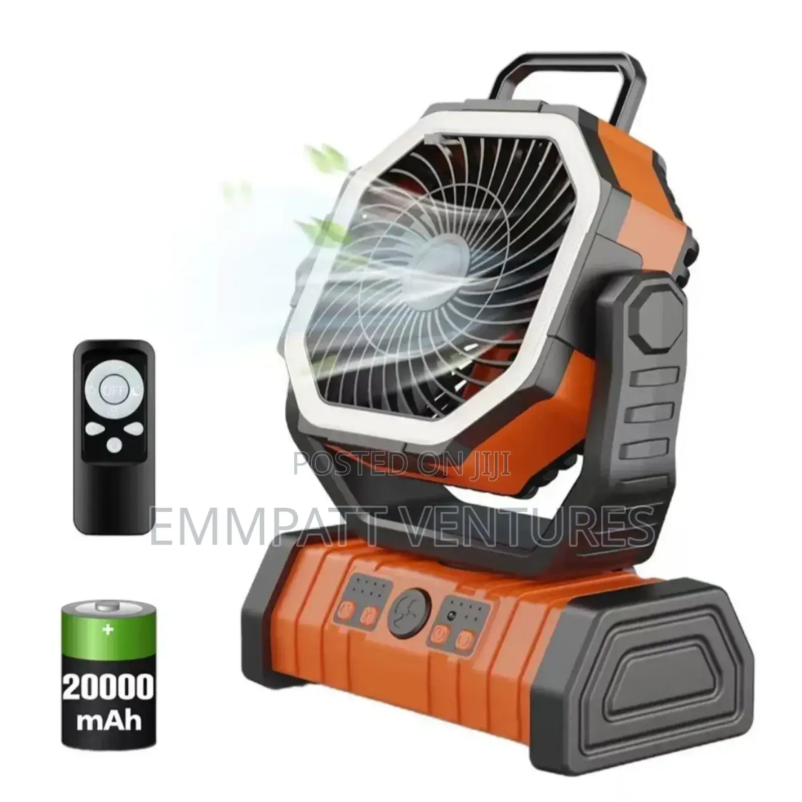 Almighty Latest 58hrs Rechargeable Fan