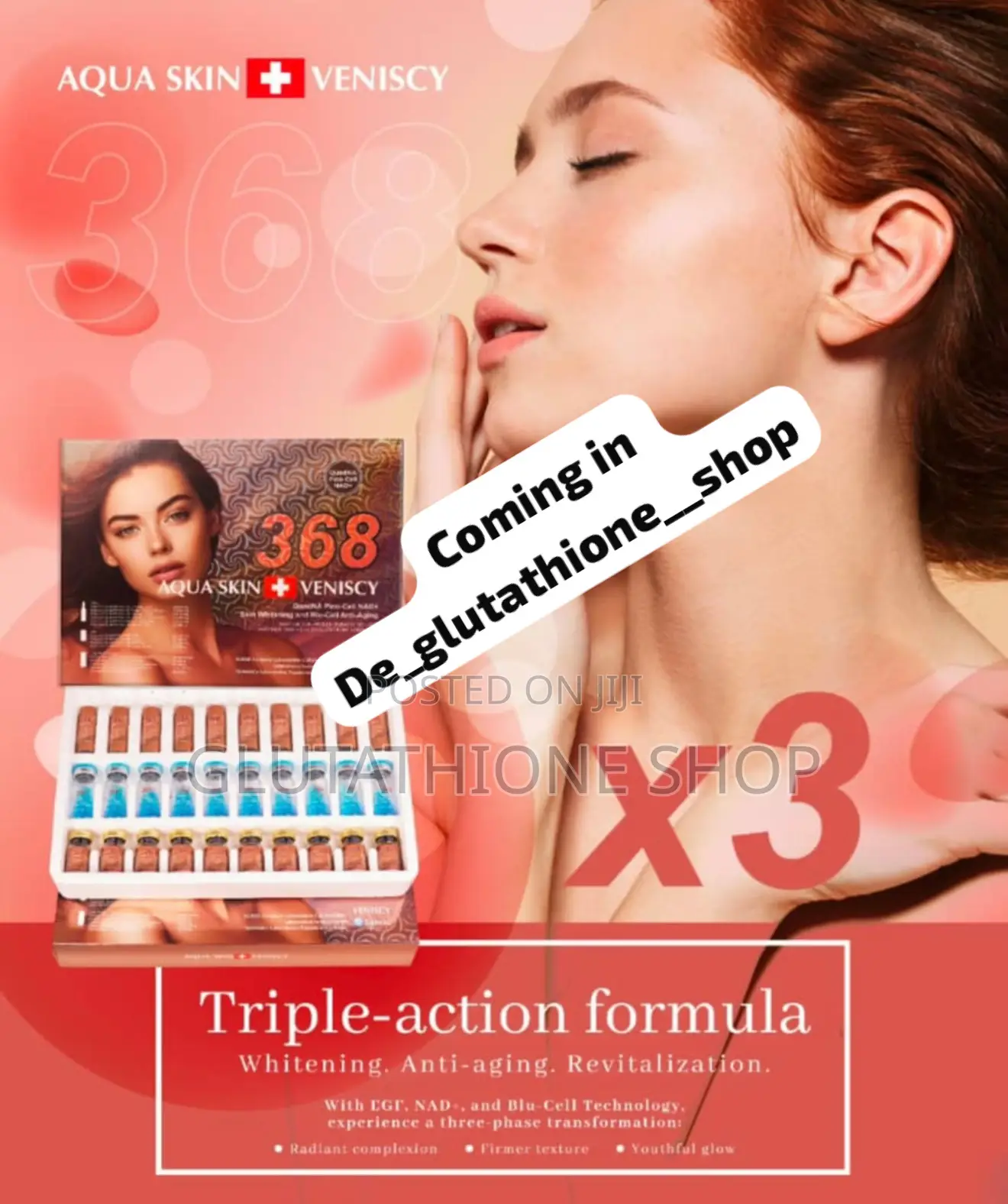 Aqua Skin Veniscy 368 Premium Iv Injection
