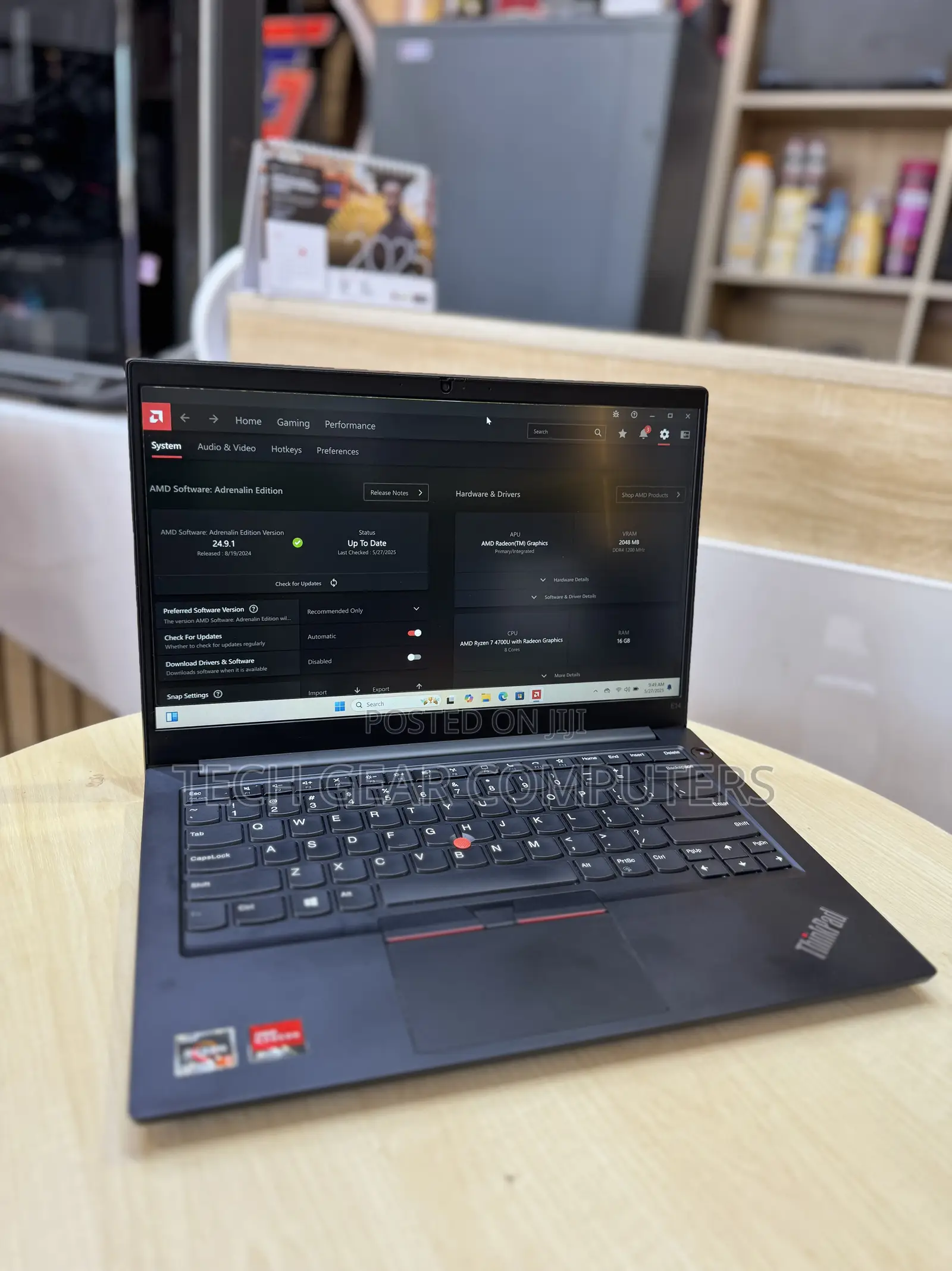 Laptop Lenovo ThinkPad E14 Gen 4 16GB AMD Ryzen 7 SSD 512GB