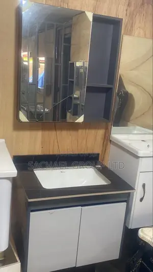 Black Marble Cabinet Basin