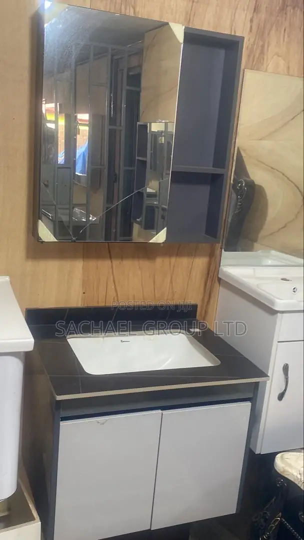 Black Marble Cabinet Basin