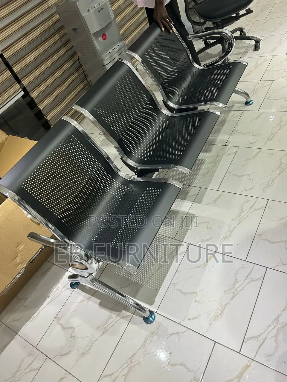 Metal 3 in One/ Waiting Chair