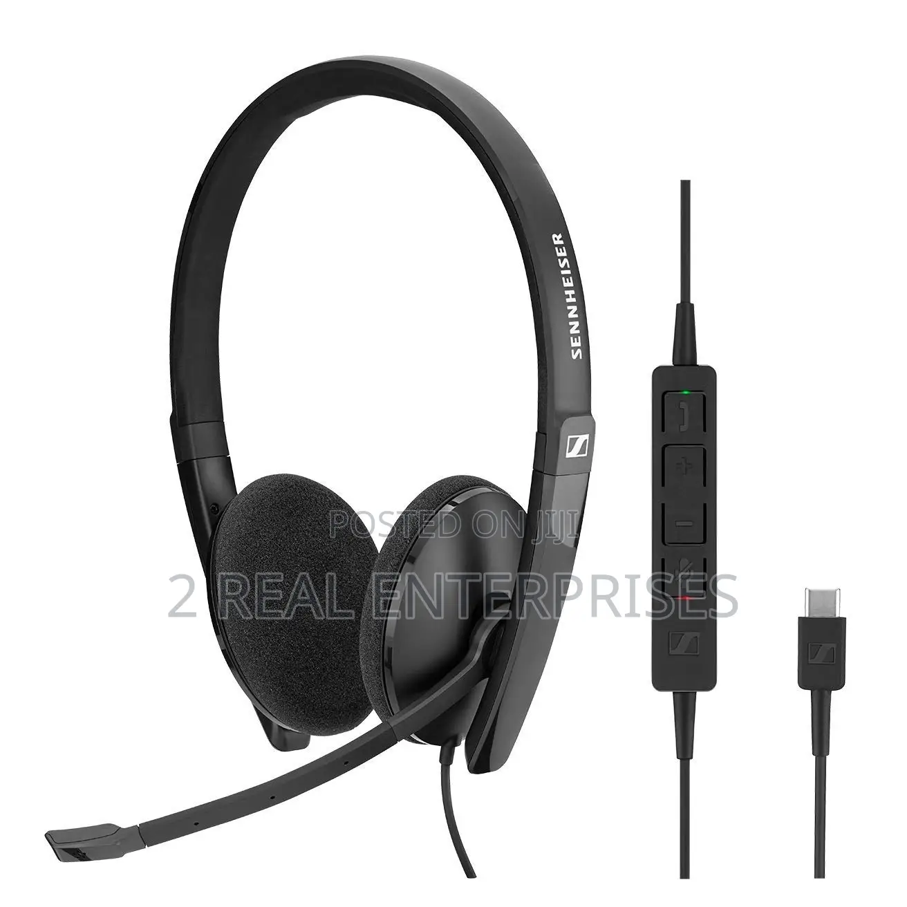 Sennheiser Sc 160 Usb-C Headset With Microphone
