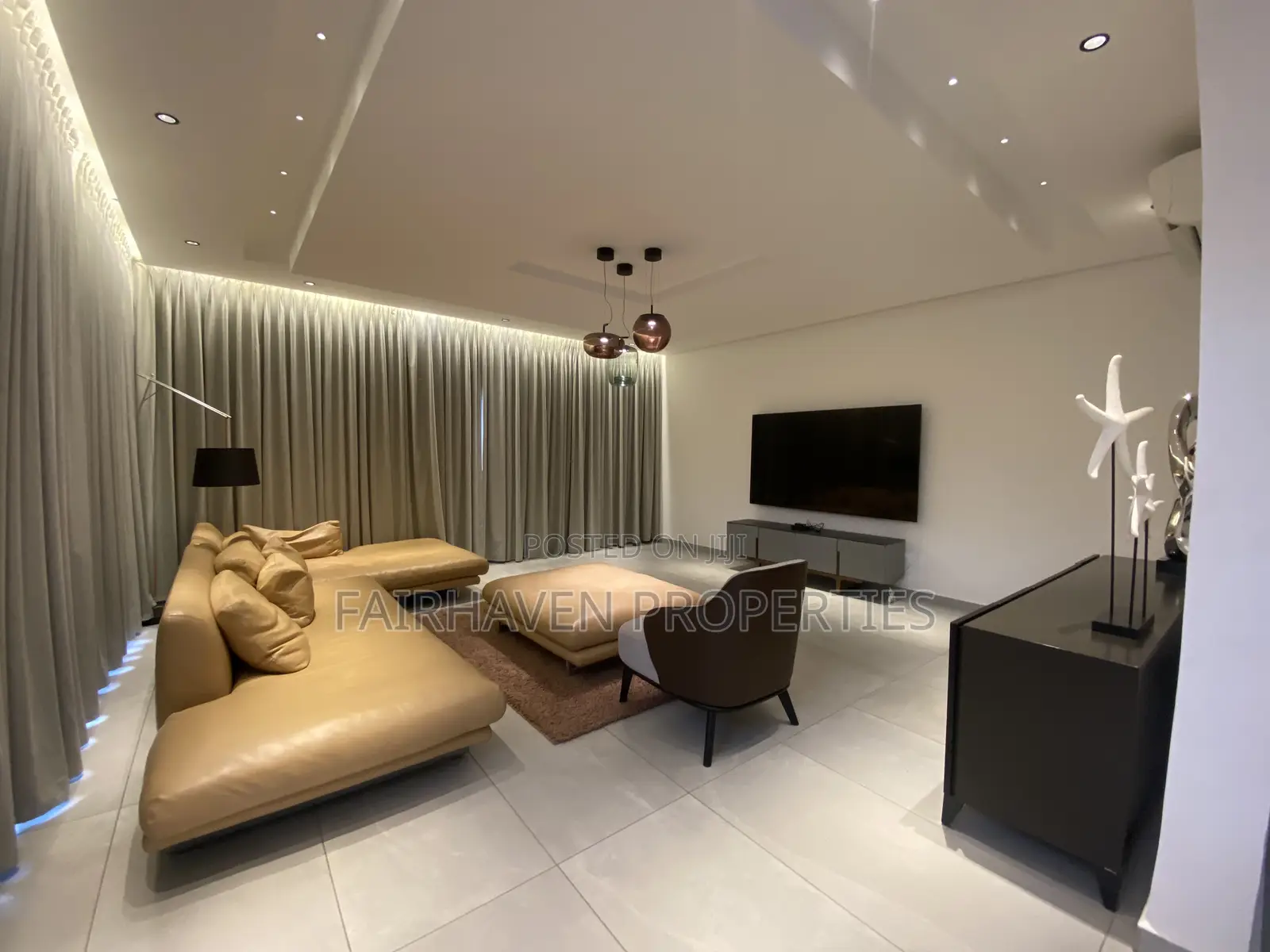 Furnished 4bdrm Apartment in East Airport for sale
