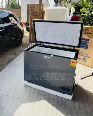 Newly Made Pearl Single Door Chest Freezer(Dark Gray)250ltr