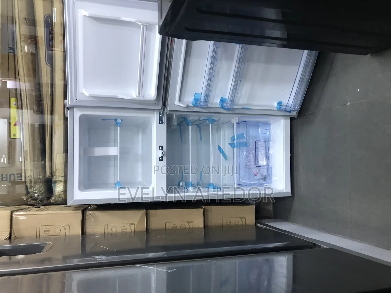 Energy Guide Nasco Double Door Fridge 108 Liters Brand New