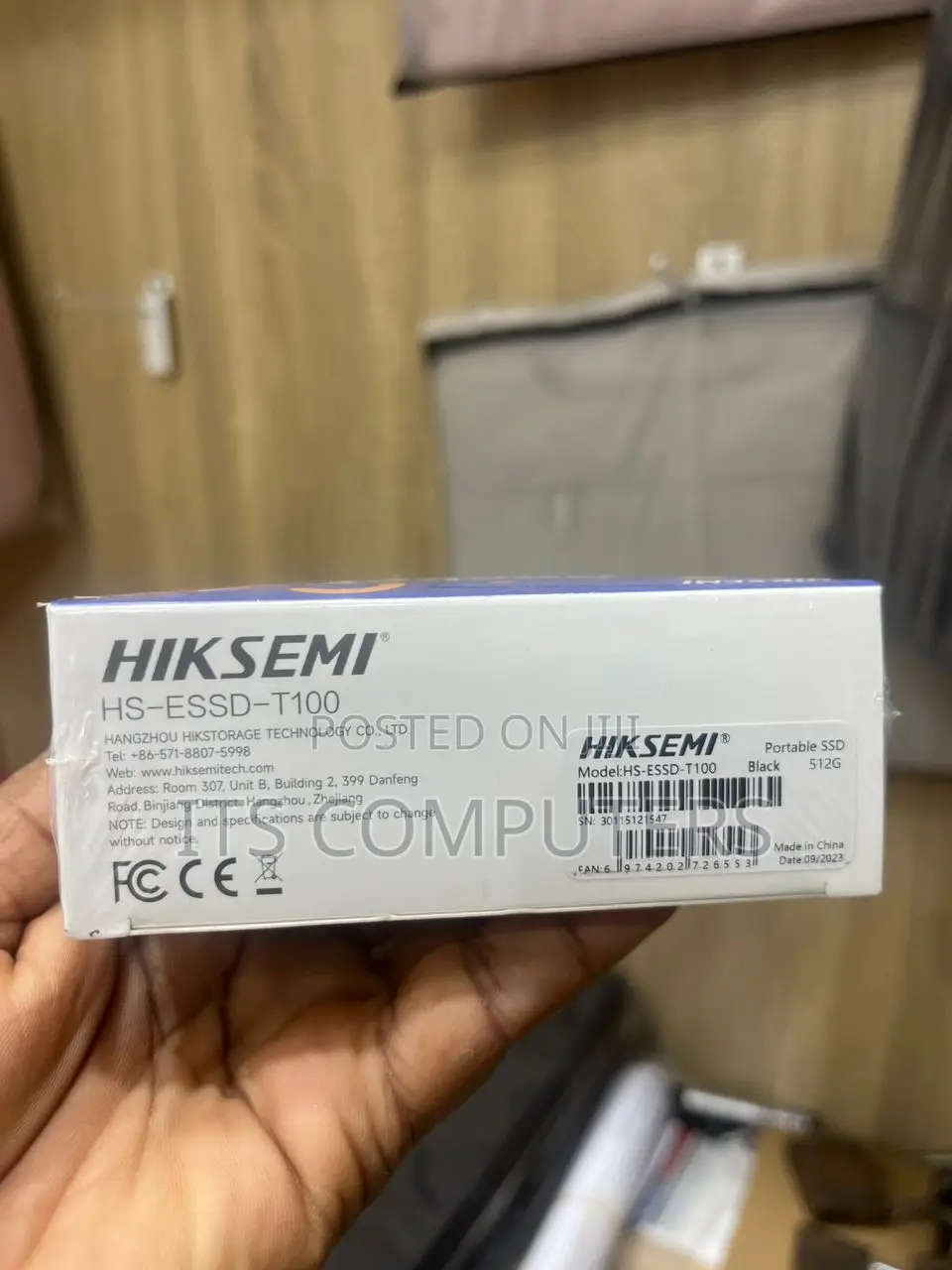 Hiksemi External SSD 512gb