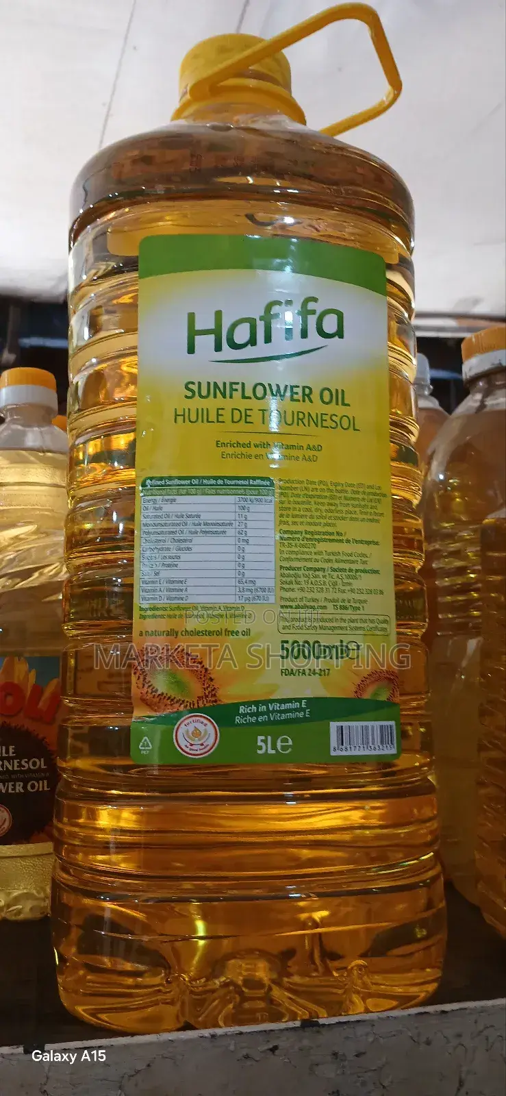Hafifa Sunflower Oil 5l