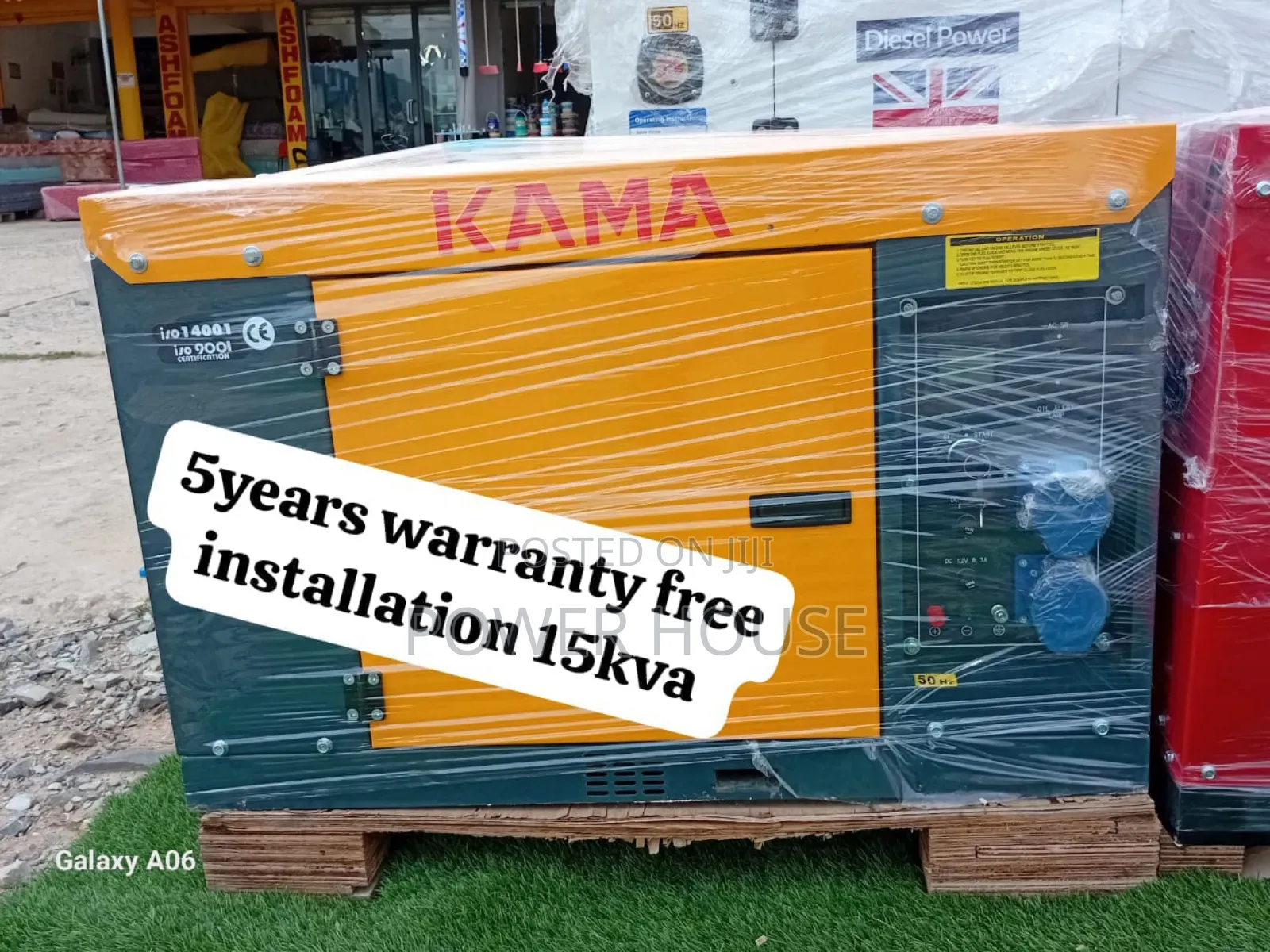 Nobel Flow Kama Generator 15kva Diesel 15kva 16500watts