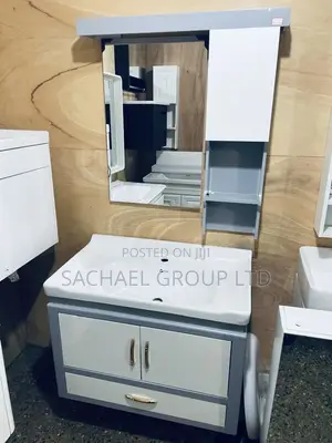 Hanging Cabinets Basin With Mirror