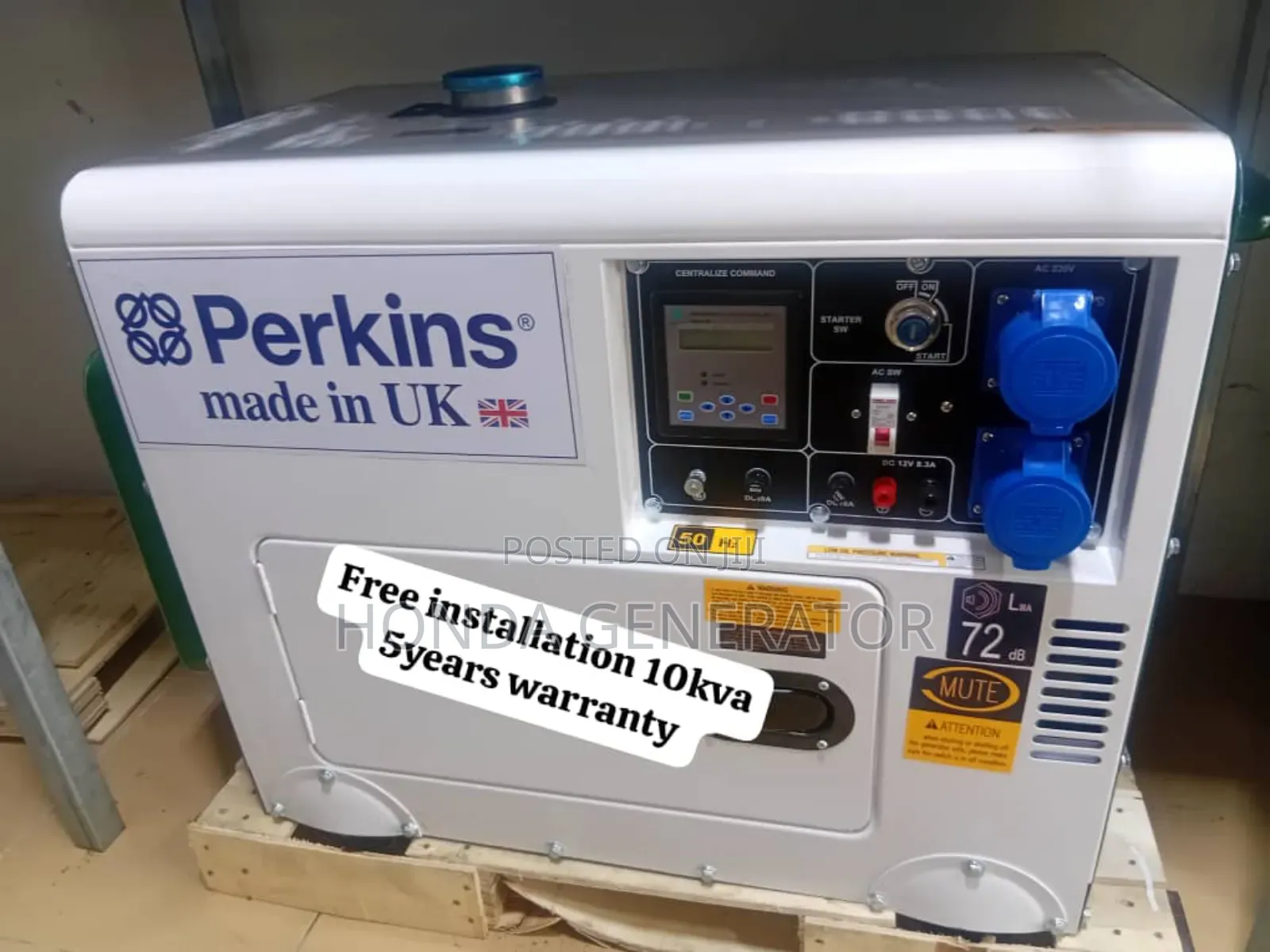 Alpha Next Perkins Diesel Generator 10kva Perkins