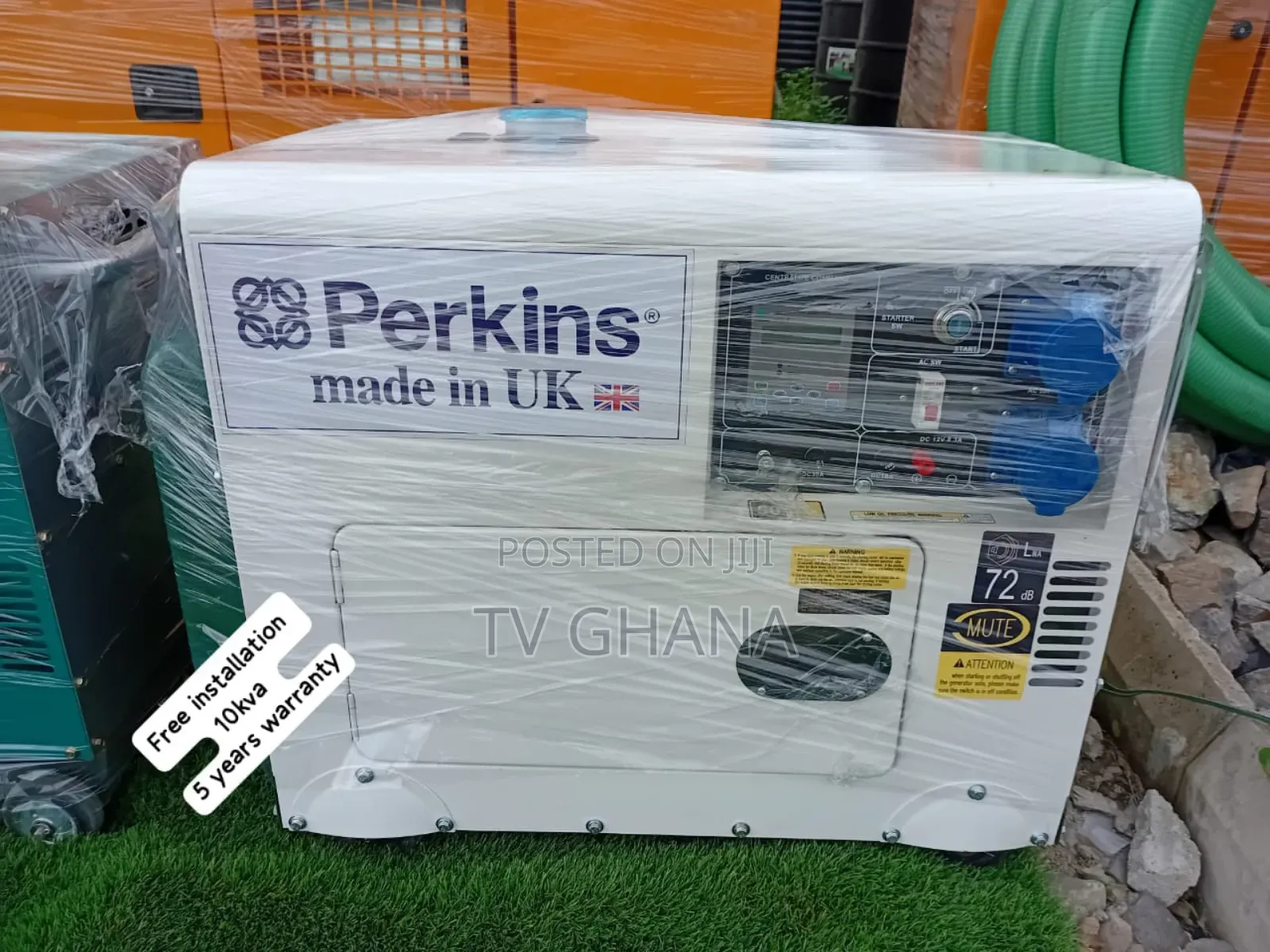 Supracharge 10kva Silent Perkins 10kva Diesel