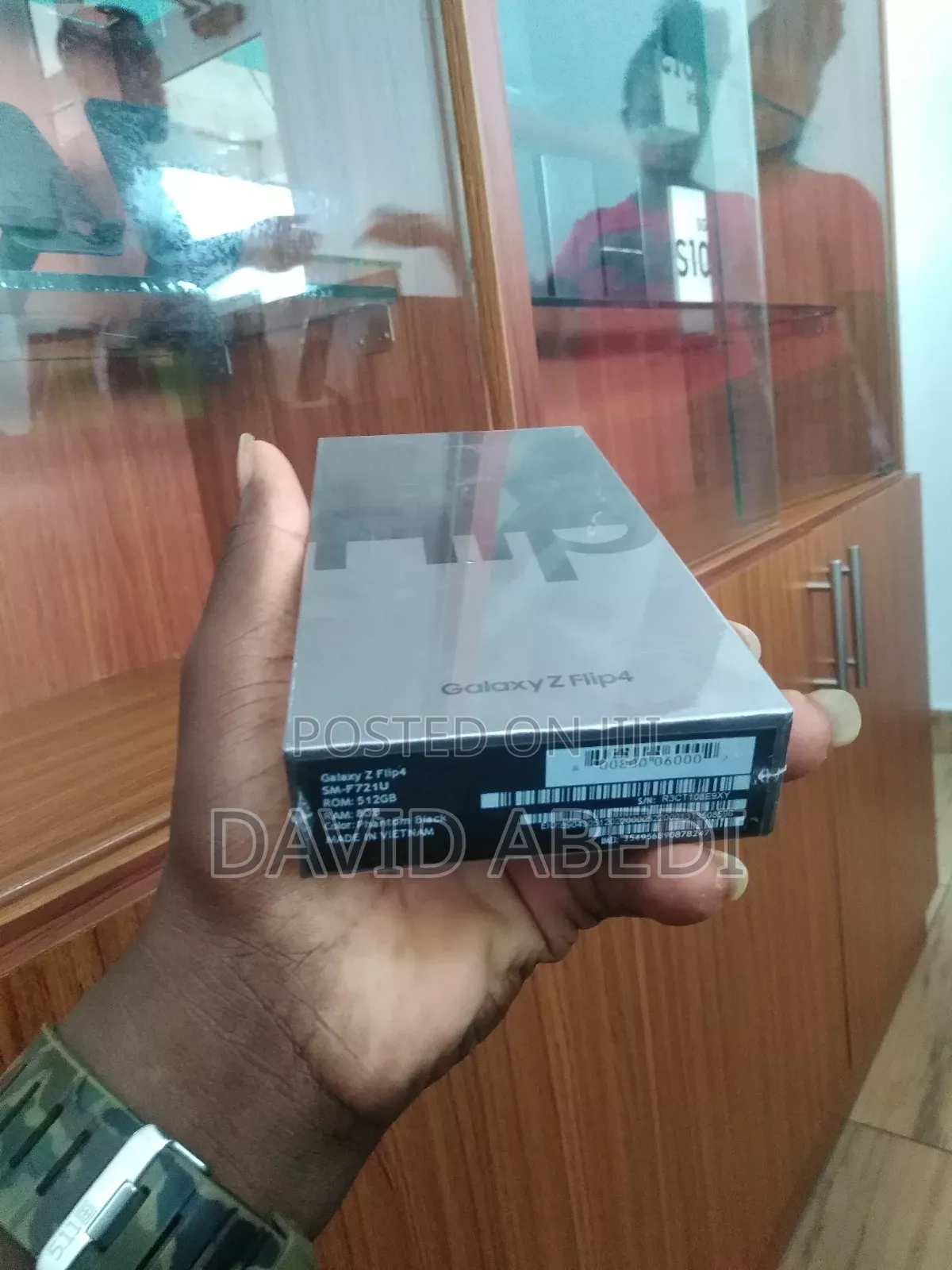 New Samsung Galaxy Z Flip4 512 GB Black
