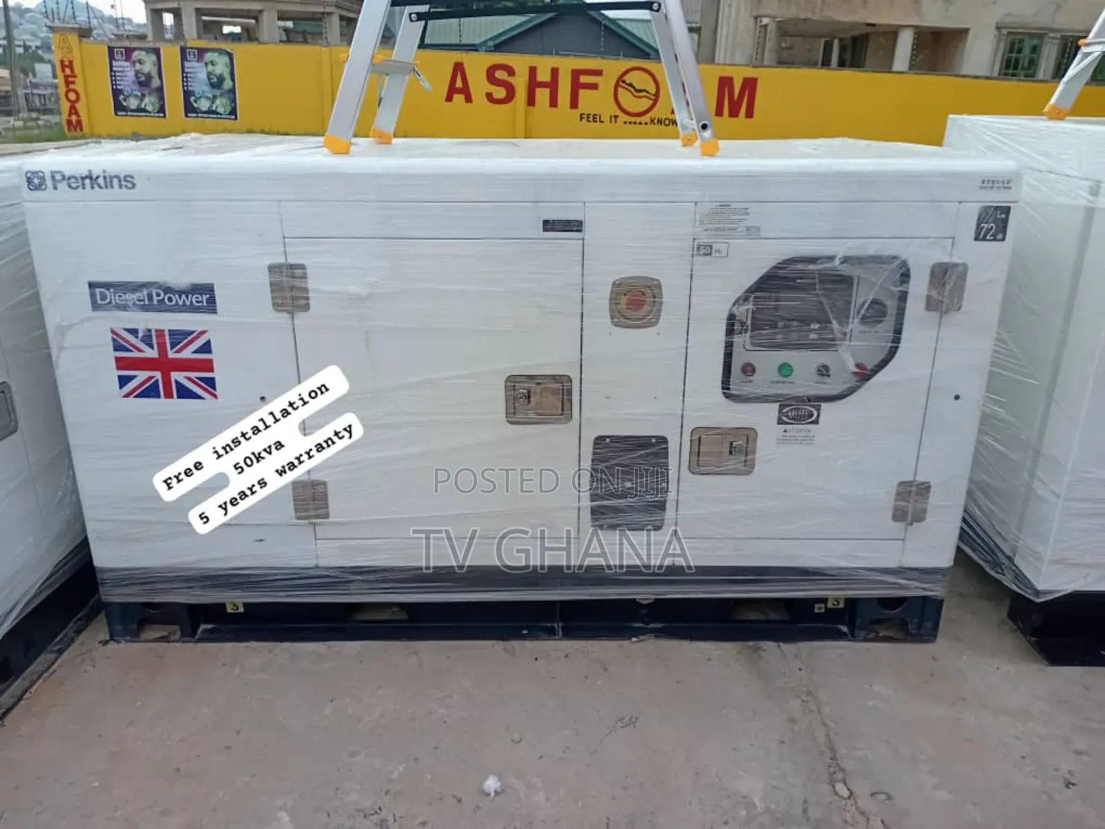 Eliteprime 50kva Silent Perkins 50kva Diesel