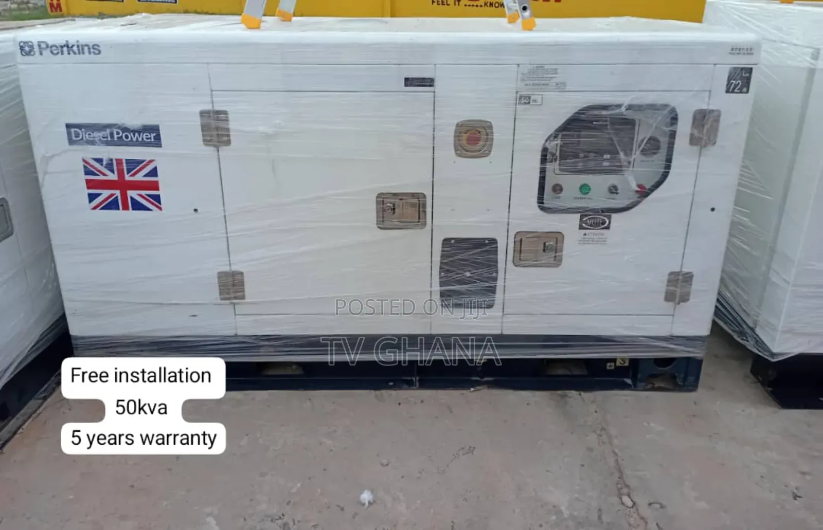 Ignisgen 50kva Silent Perkins 50kva Diesel