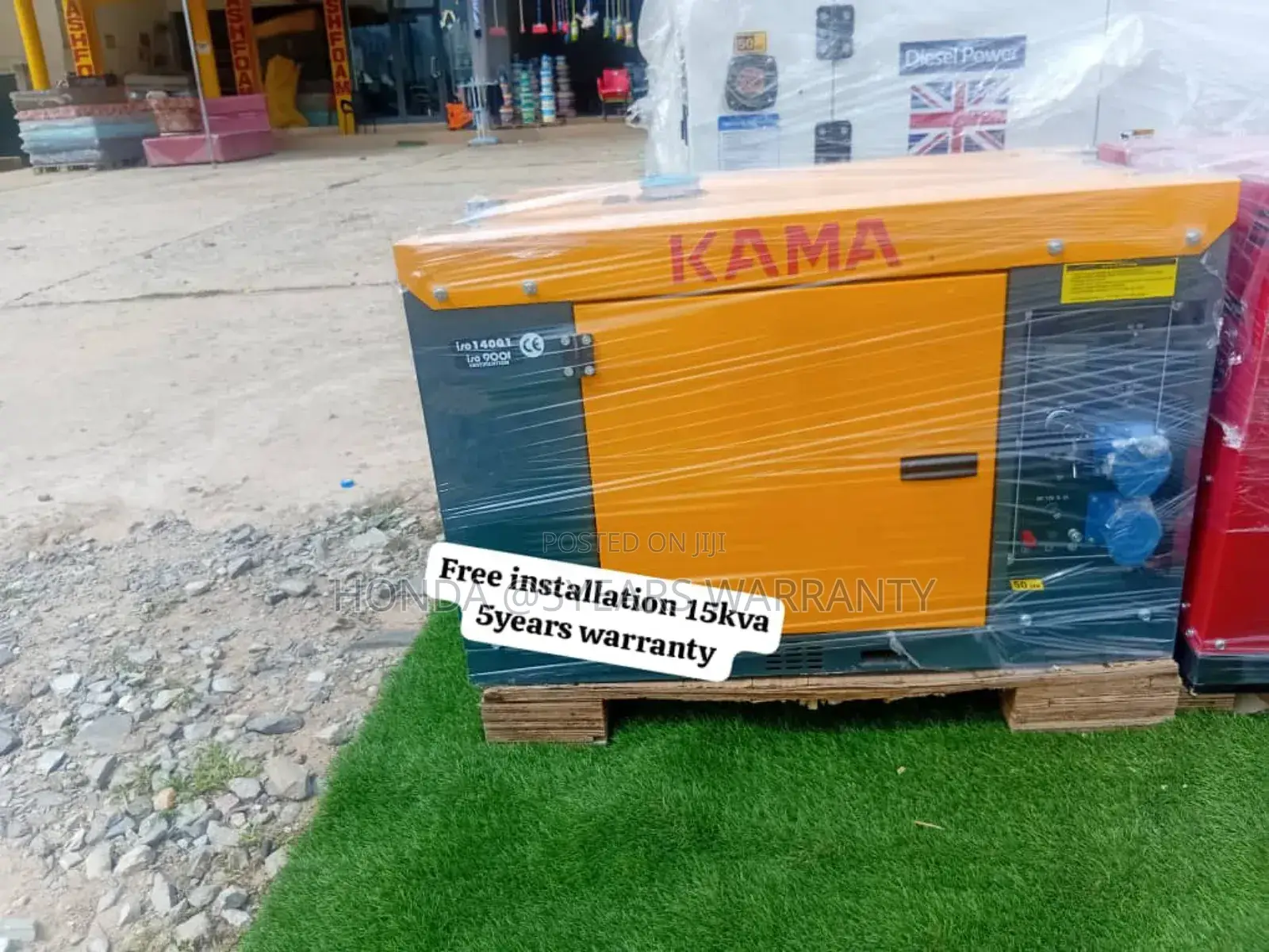 Amp Drive 15kva 16500watt Diesel Generator
