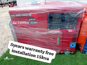 Omega Amp Honda Generator 16500watts 15kva 16500watts 15kva