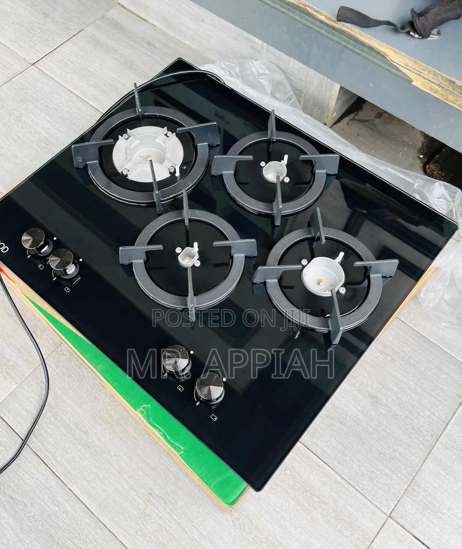 Shop Original Kenwood 60cm 4 Gas Hob,Tempered Glass