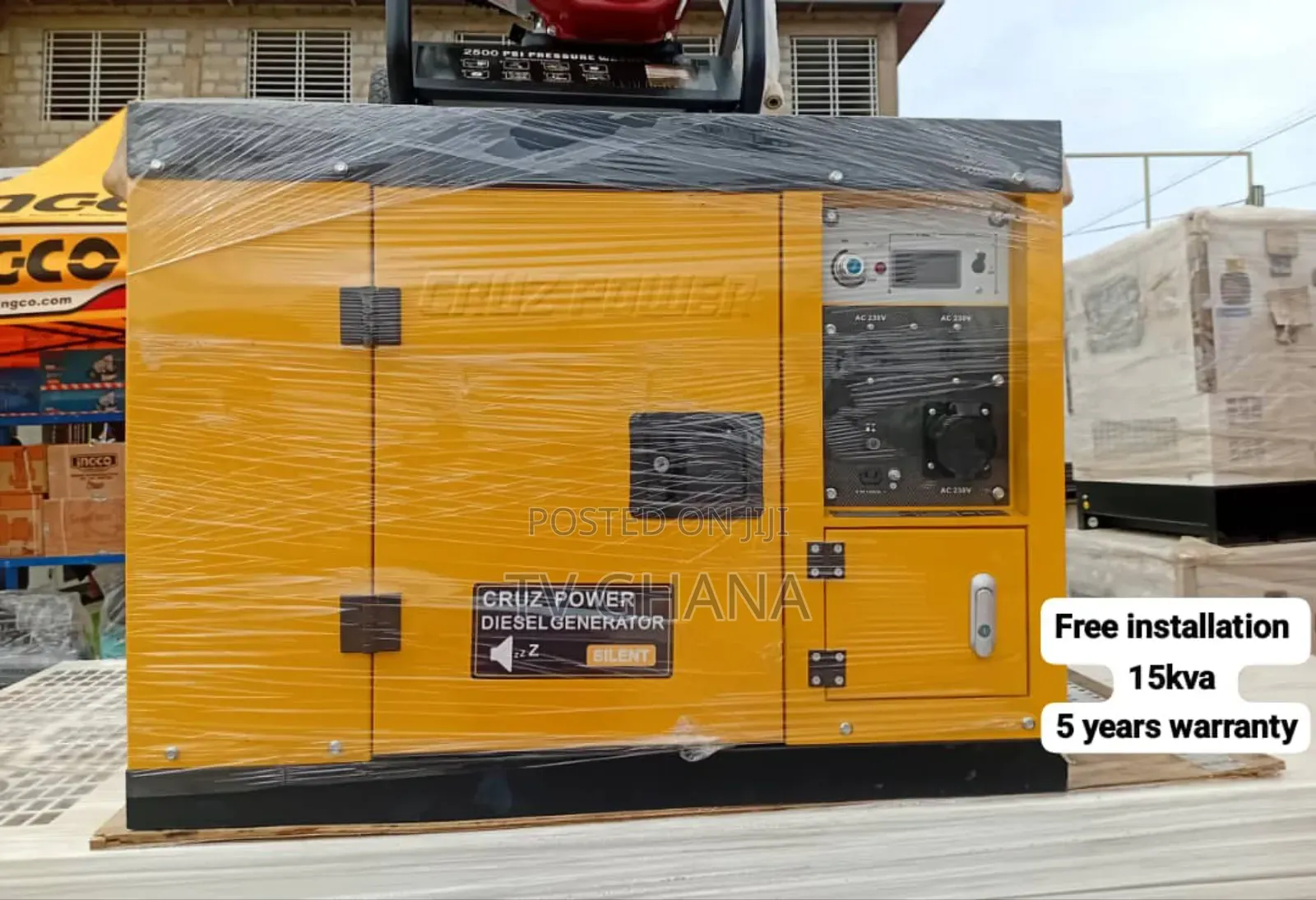 Truecharge 15kva Silent Cruz Power 15kva Diesel