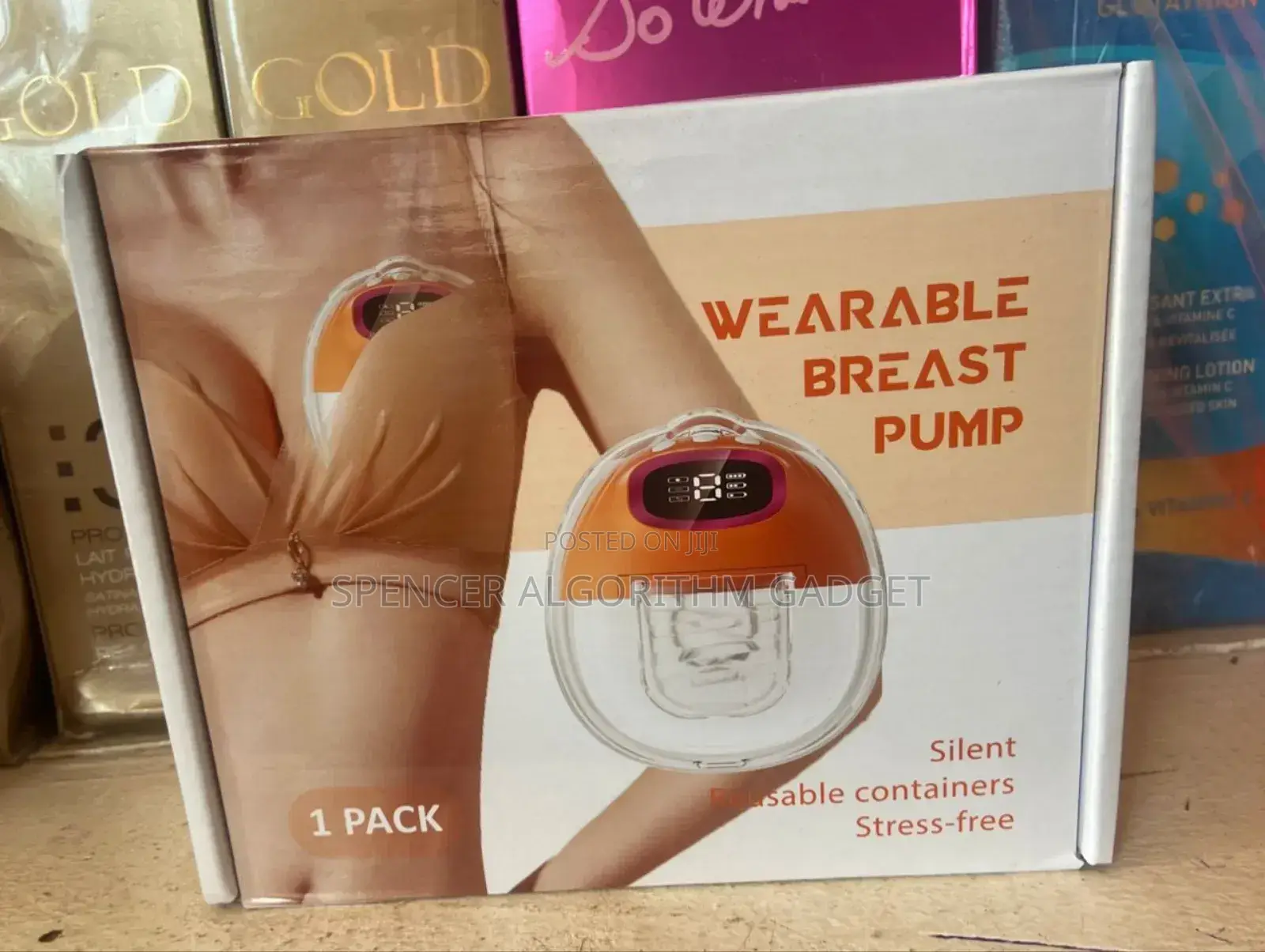 Wearable Breast Feeding Milk Rechargeable Pump Machine