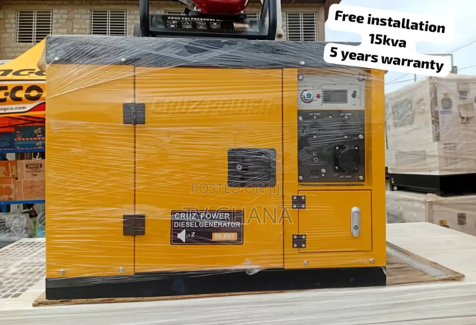Goldpowerx 15kva Silent Cruz Power 15kva Diesel
