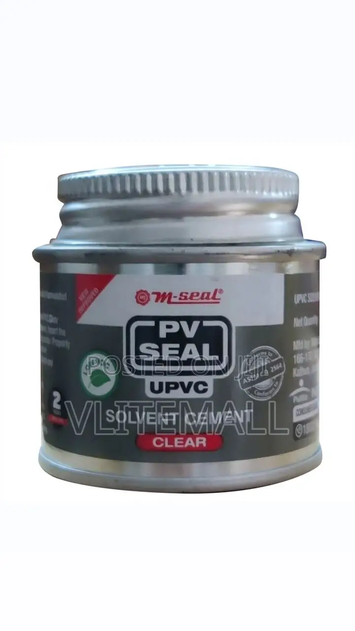 M-Seal 250ml Upvc Clear Solvent Cement (Pv-Seal)