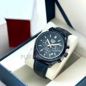 Photo - Carrea Genuine Leather Watch for Gents