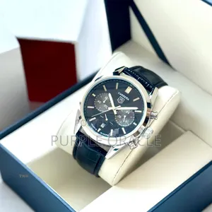 Carrea Genuine Leather Watch for Gents