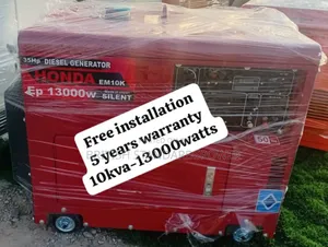10kva Honda Booster Capability Diesel Generator 10kva