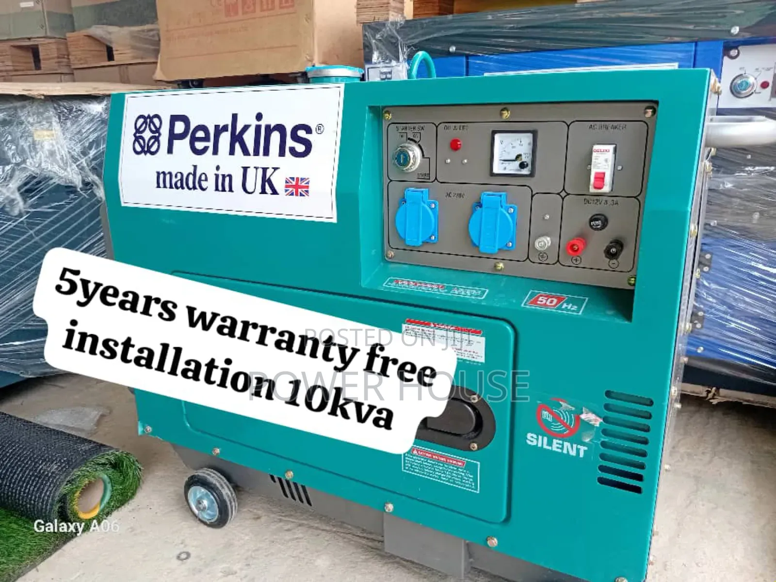 Onyx Core Perkins Diesel Engine Generator 10kv 13000watts
