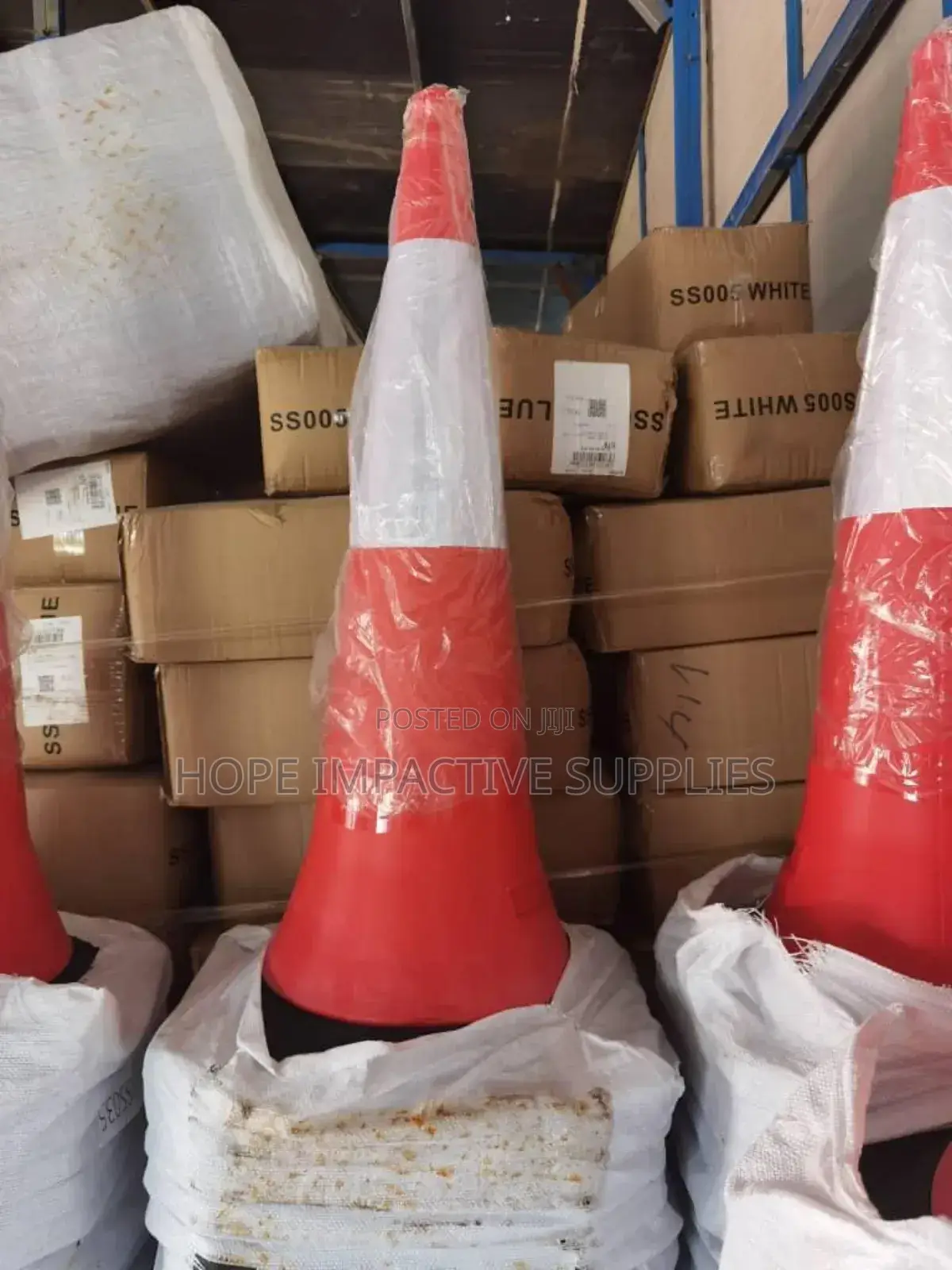 Big Safety Cones - 40" Height(With Heavy Seat).