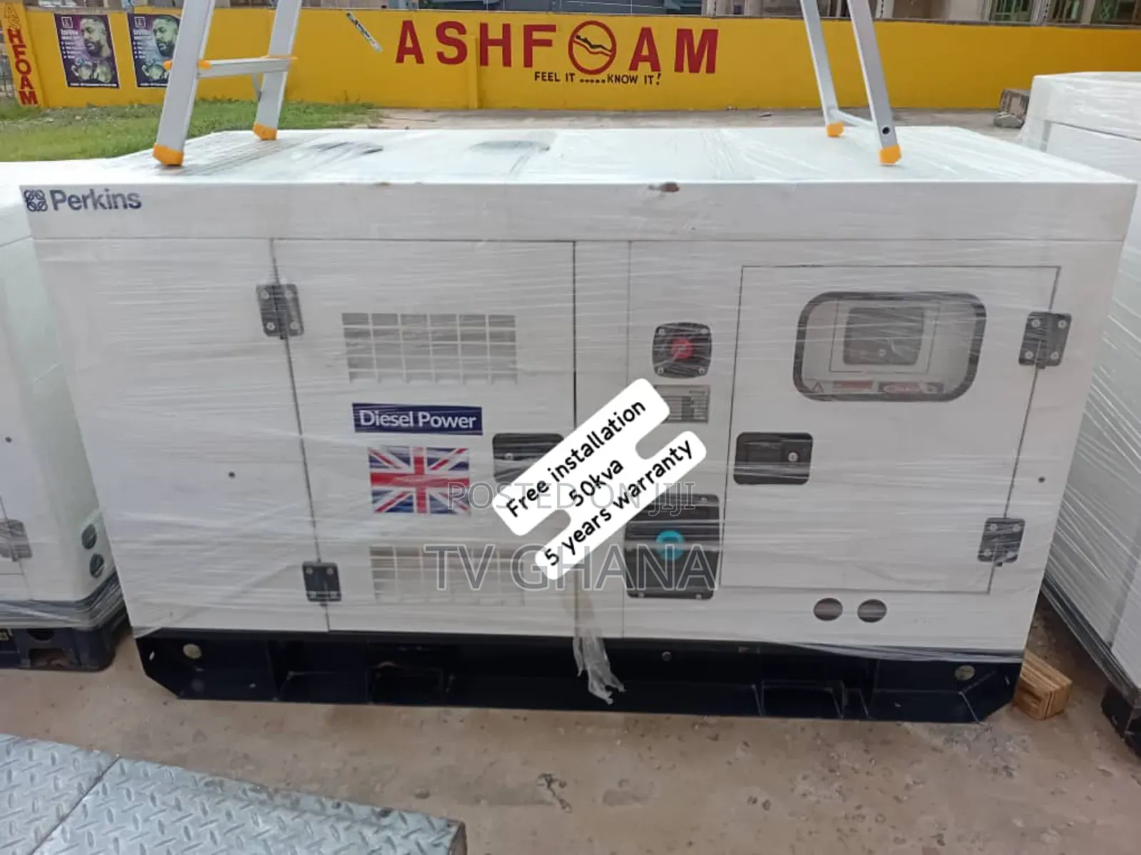Optimaforge 50kva Silent Perkins 50kva Diesel