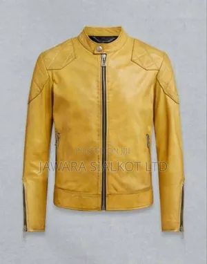 Photo - Leather Jacket Cowhide Genuine Leather High Quality