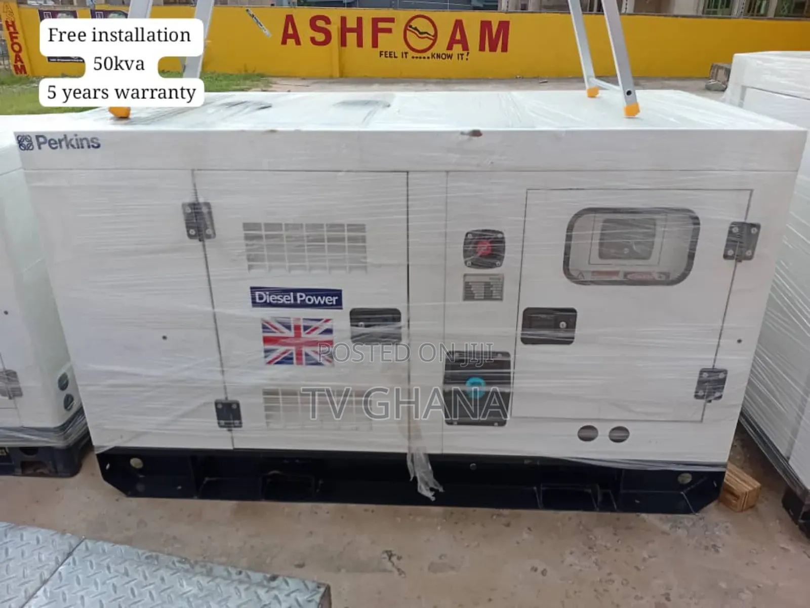 Vortexgrid 50kva Silent Perkins 50kva Diesel