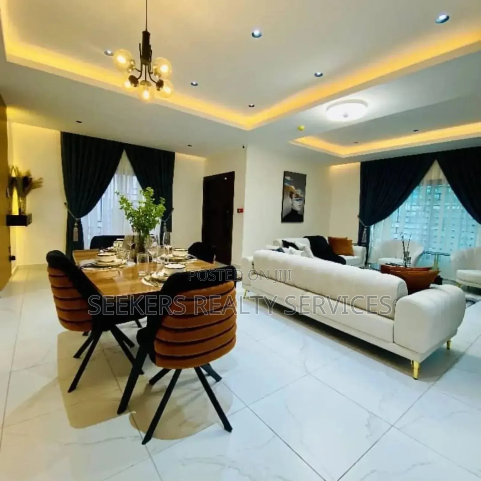 Furnished 3bdrm House in Seekers Realty, East Legon for sale