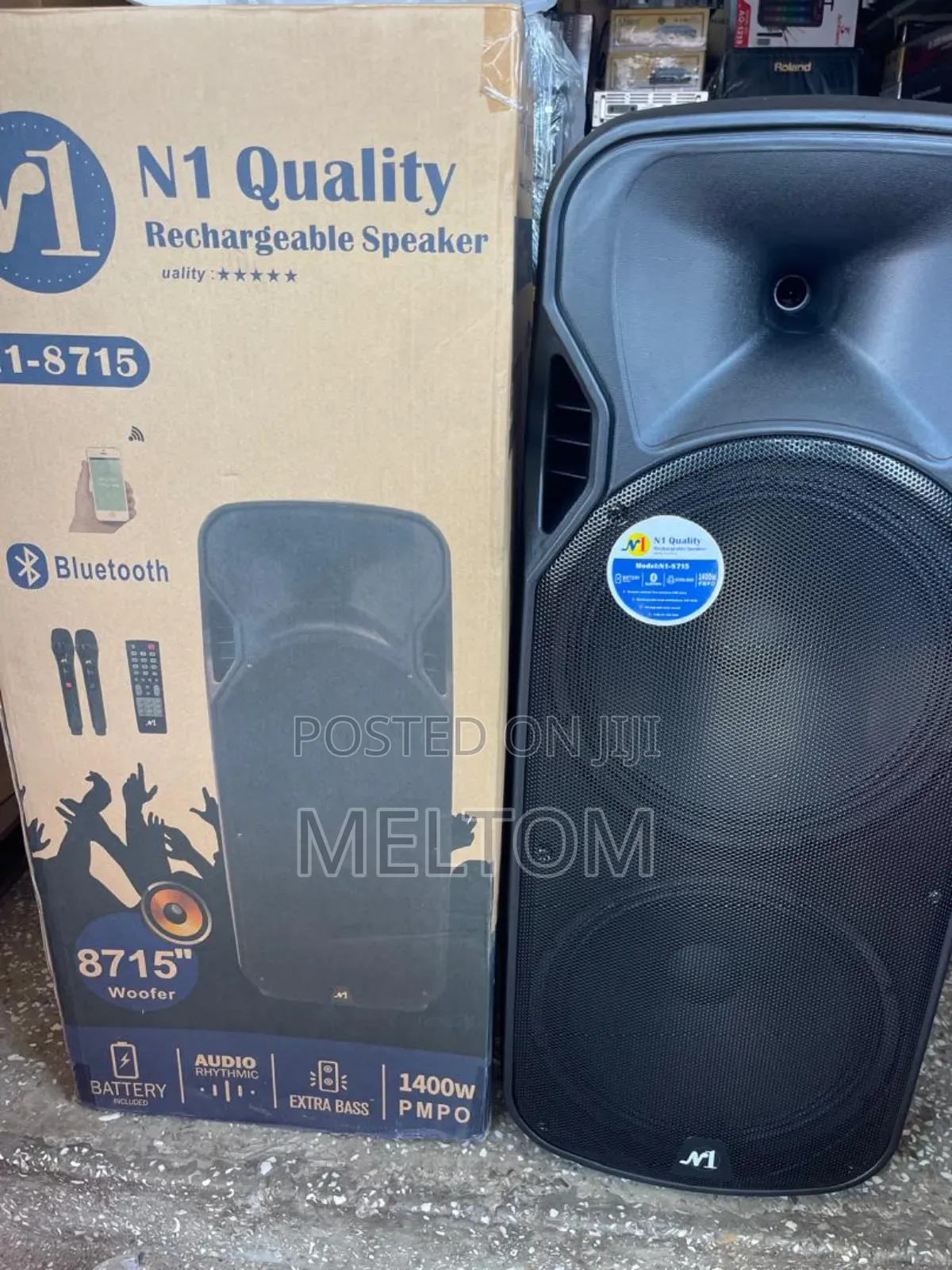 N1 Quality 15×2 Double Rechargeable Speaker