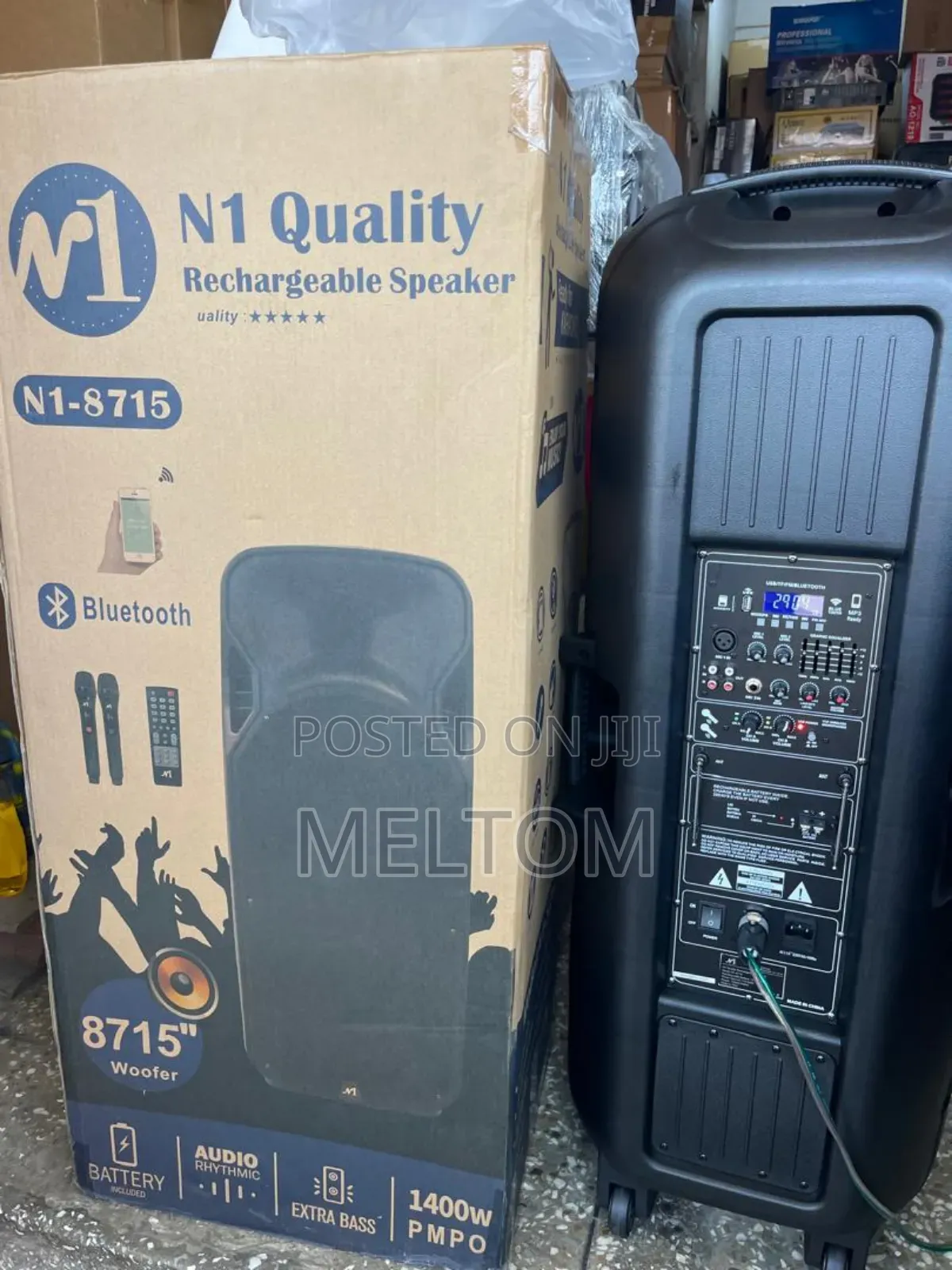 N1 Quality 15×2 Double Rechargeable Speaker