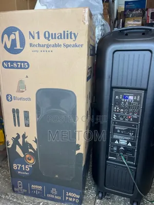 N1 Quality 15×2 Double Rechargeable Speaker