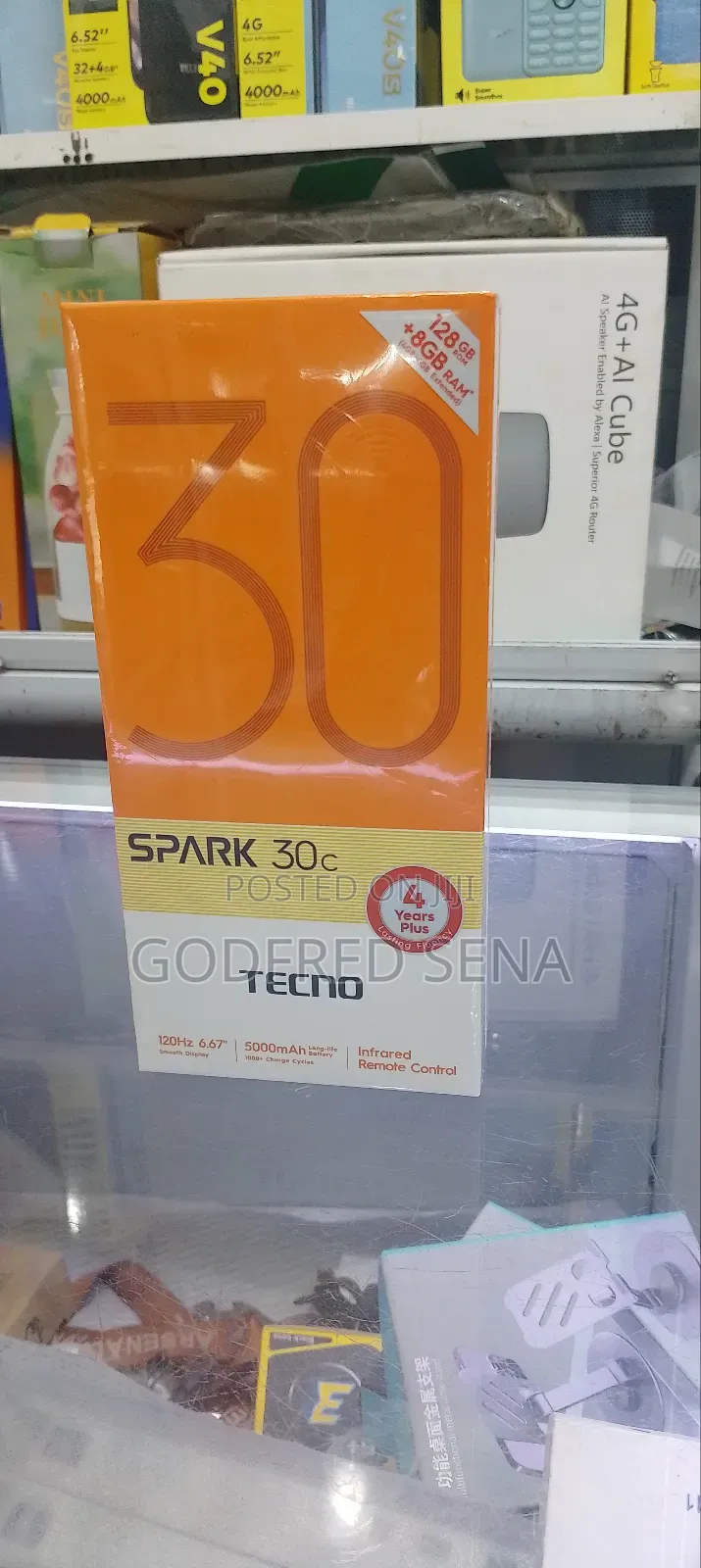 New Tecno Spark 30 128 GB