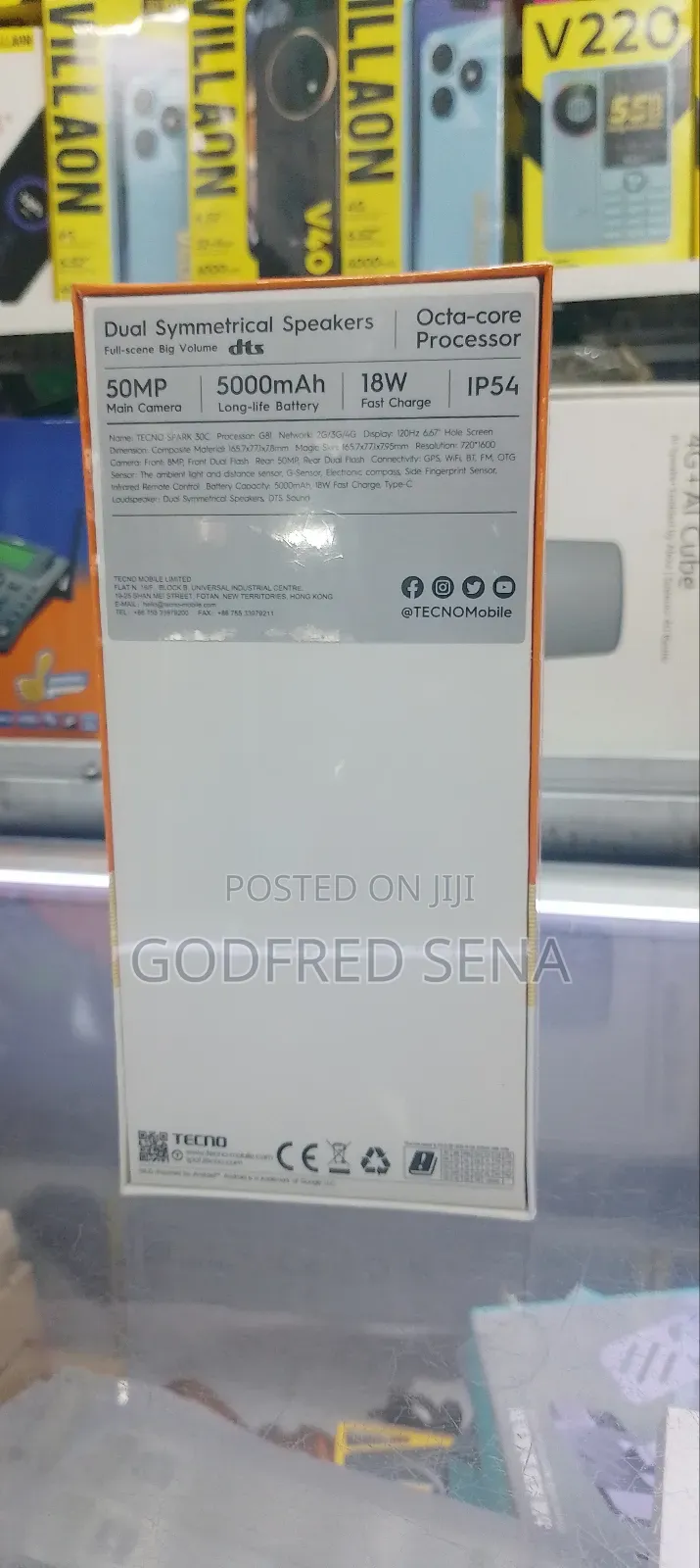 New Tecno Spark 30 128 GB