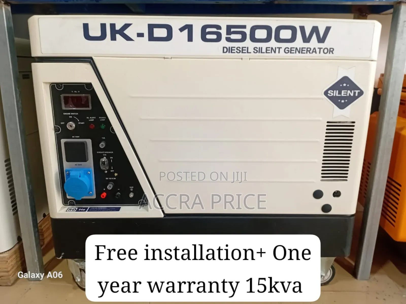 Power on Demand 15kva Uk-D Gen Diesel Uk-D Generator