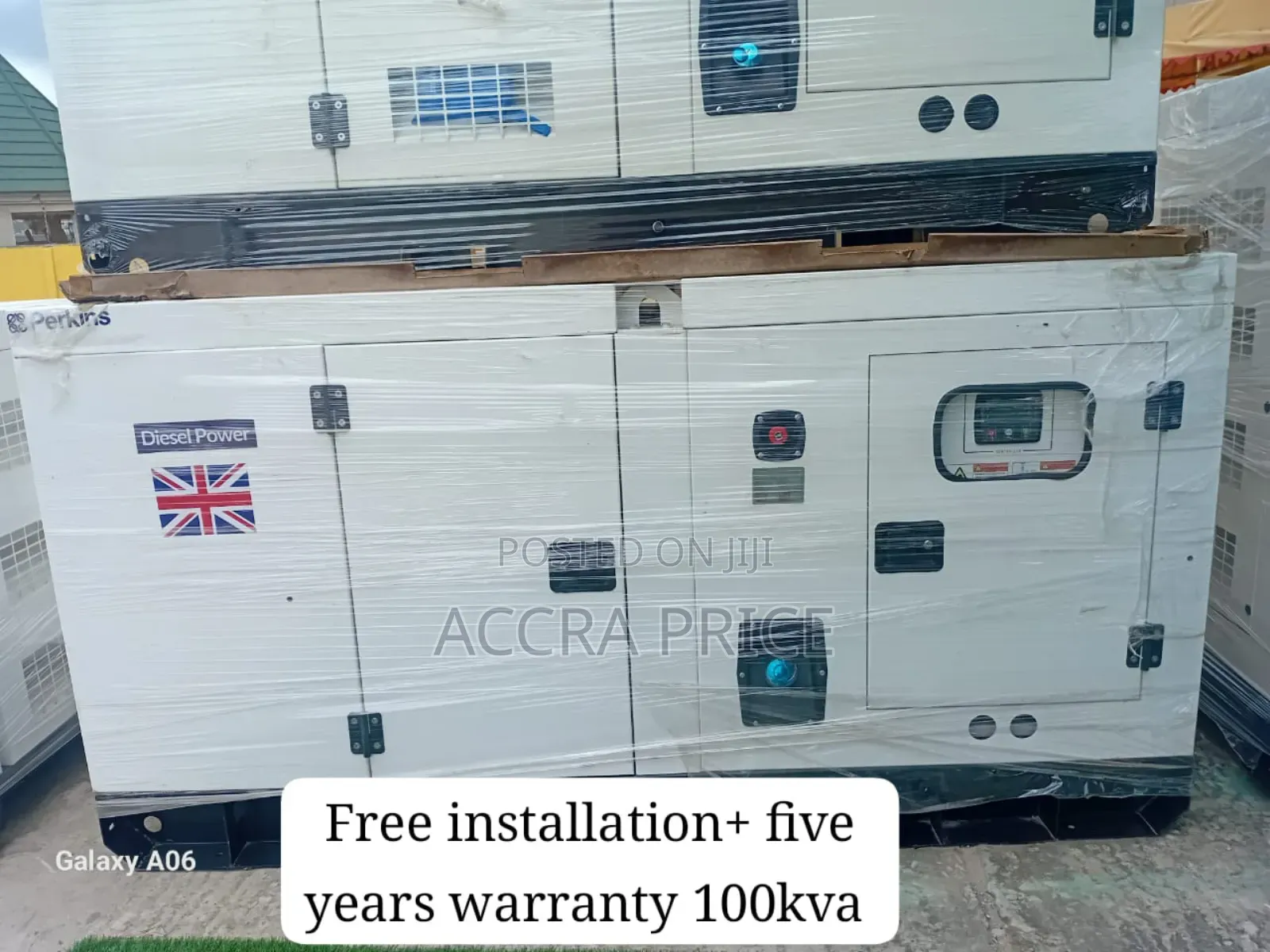 Power on Demand 100kva Perkins Gen Diesel Perkins Generator